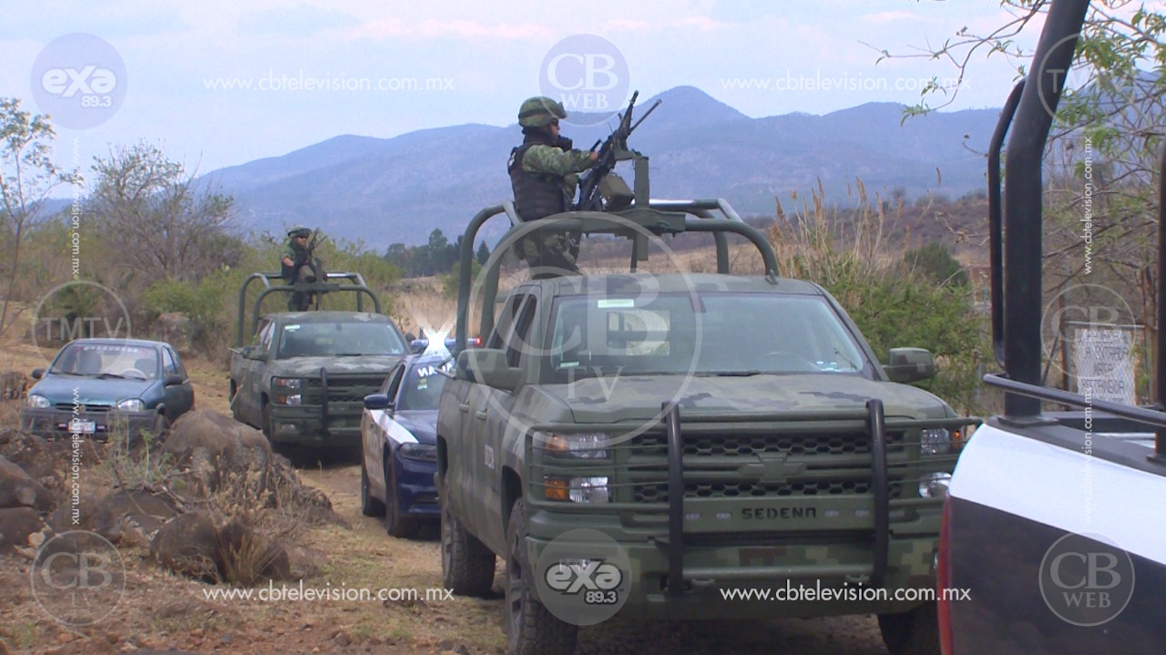 Confirman que los cinco muertos en Zitácuaro son los policías “levantados” por la delincuencia organizada
