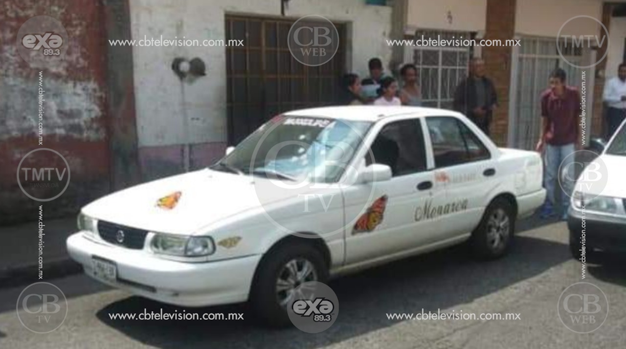 Sicarios balean un taxi; muere el pasajero y el chofer queda herido de gravedad
