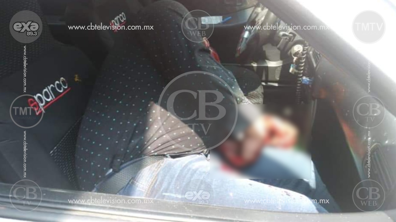 Sicarios balean un taxi; muere el pasajero y el chofer queda herido de gravedad