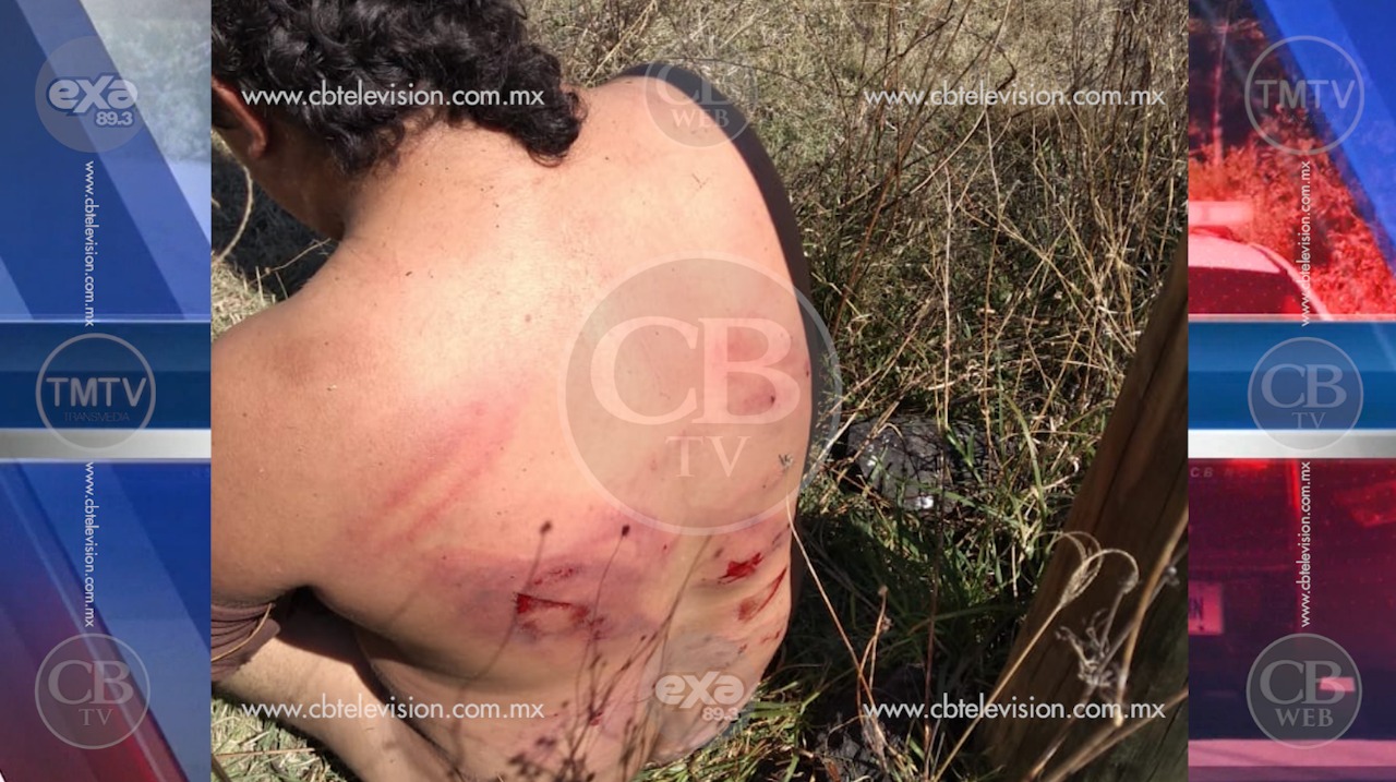 Los acusan de ladrones y los golpean, amarran y queman su camioneta