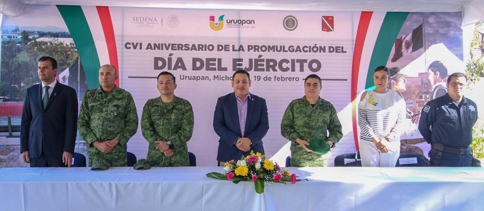 Víctor Manríquez reconoce labor del Ejército Mexicano