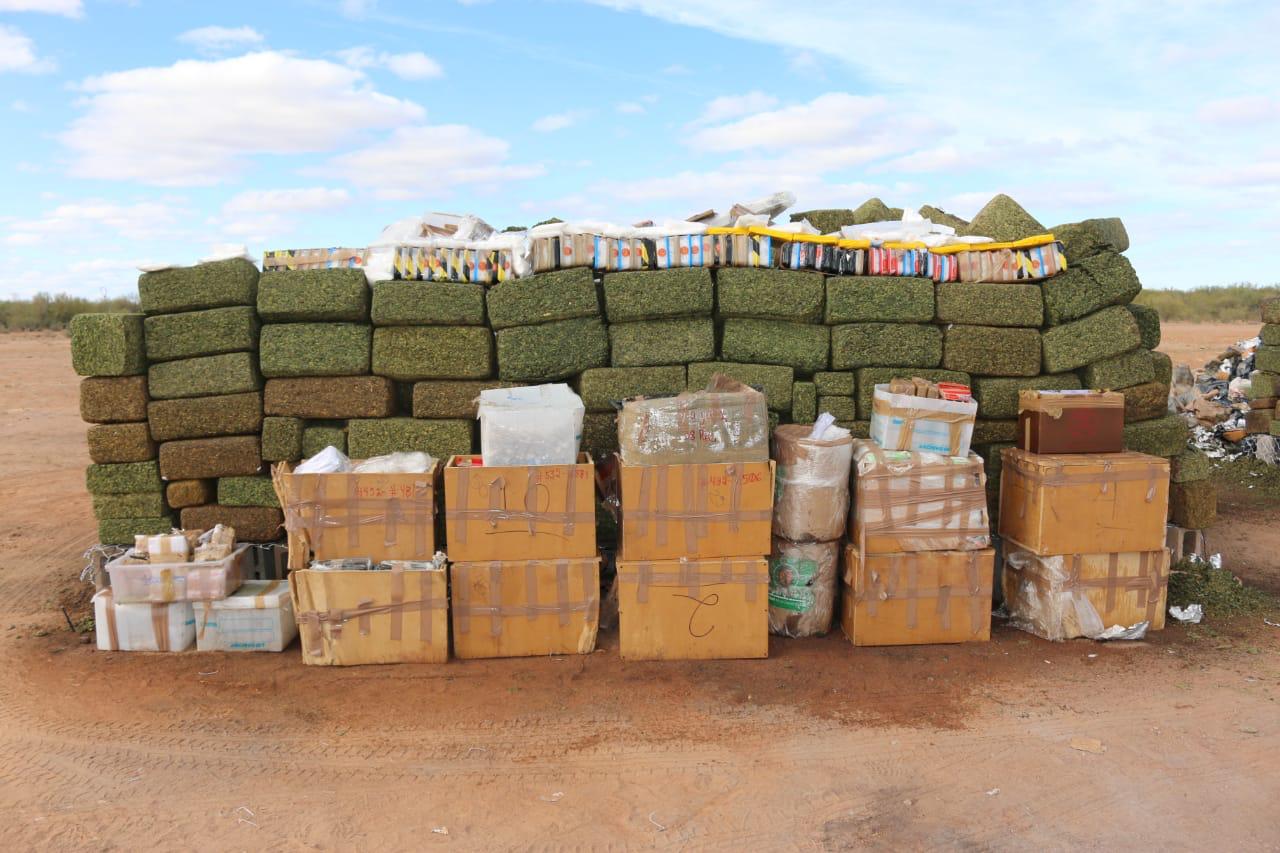 Incinera FGR más de 12 toneladas de narcóticos en Sonora