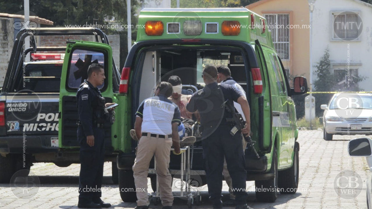 Motociclista queda herido tras ser baleado en calles de Zamora