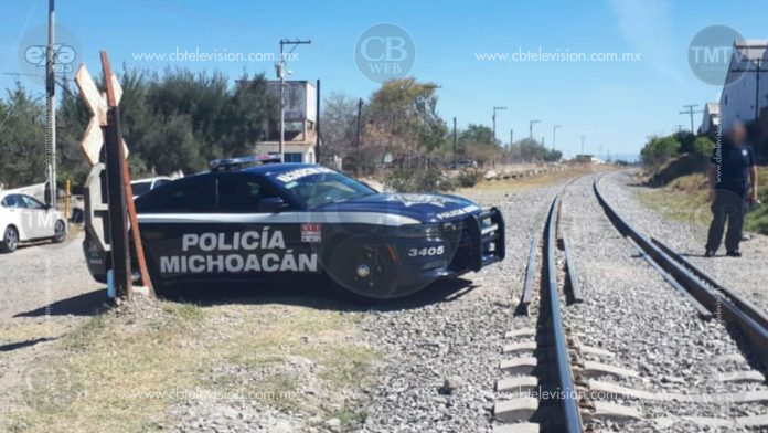 CNTE retira bloqueo en las vías del tren en Pátzcuaro y permanecen con cierre en Uruapan