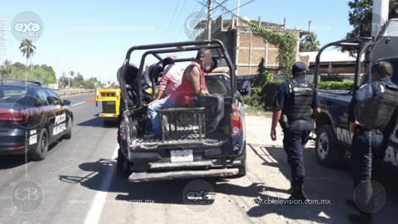 Policías frustran rapto a un grupo de jóvenes por sujetos armados