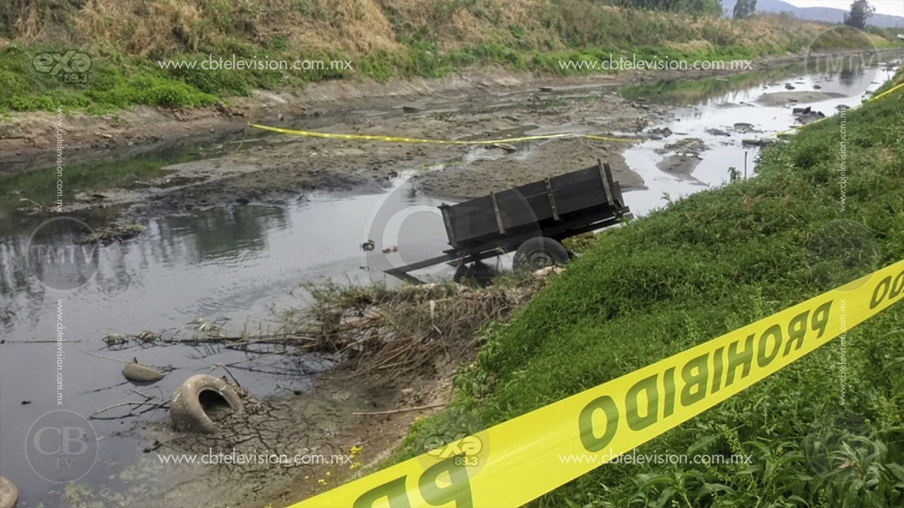 Hombre pierde la vida ahogado en un canal de Álvaro Obregón