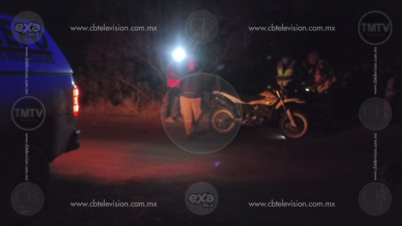 Motociclista derrapa y fallece en Tarímbaro