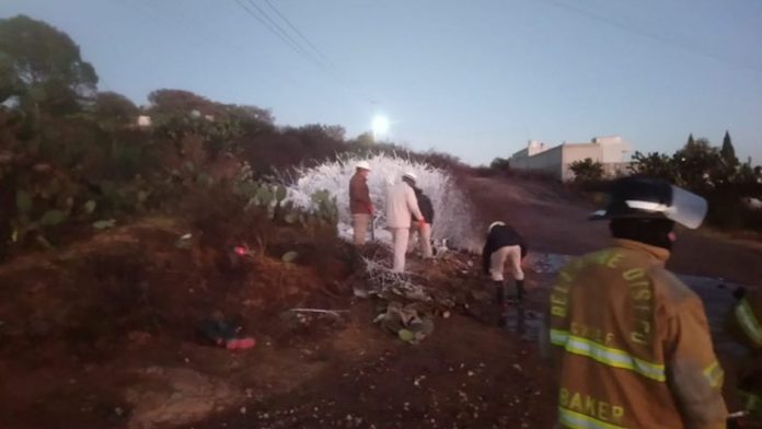 Desalojan a 200 habitantes por fuga de hidrocarburo en Hidalgo