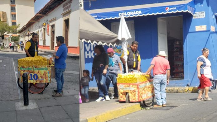 Refuerzan operativo de retiro de ambulantes en el Centro Histórico