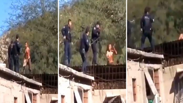 Policías matan a tirios a hombre que intentaba suicidarse