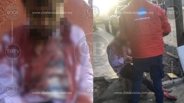Hombre queda malherido al ser navajeado en poblado de Morelia