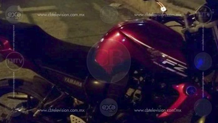 Detienen a hombre que conducía motocicleta robada en Zamora