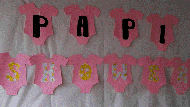 Le organizan un "papi shower" por la llegada de su hija