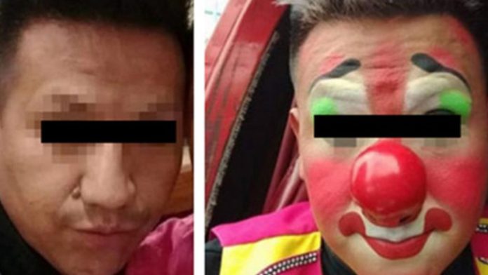 Se disfrazaba de payaso, pero abusaba sexualmente de su hija
