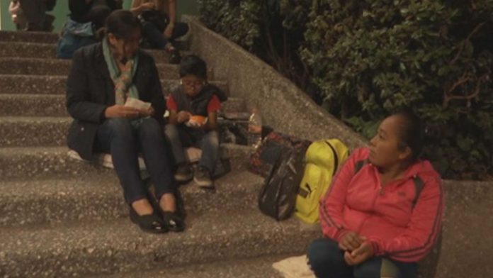 La historia de Elenita y Brandon, la mujer que ayuda a un niño a estudiar en las calles