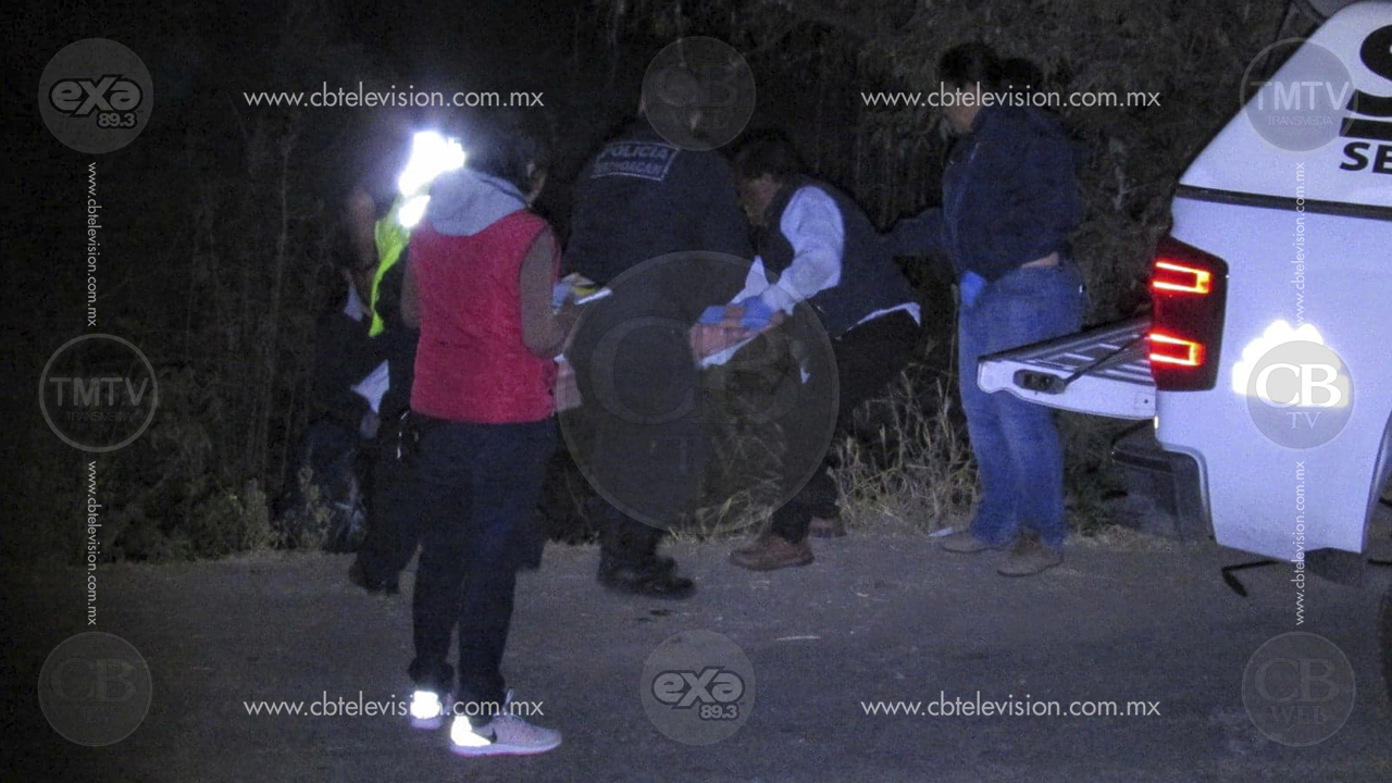 Motociclista derrapa y fallece en Tarímbaro