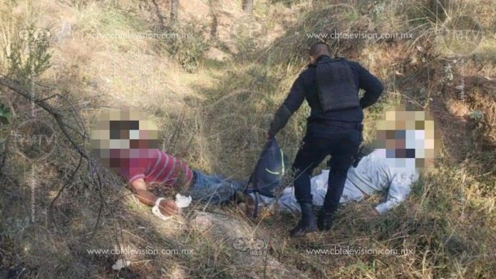 Policías liberan a dos campesinos secuestrado en Zinapécuaro y decomisan cartuchos y droga 