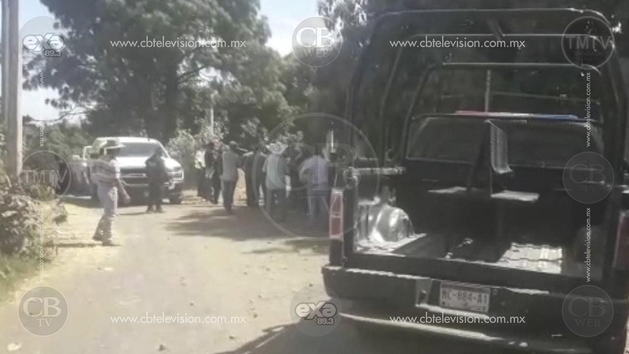 Trabajadores localizan cadáver baleado en una huerta de aguacate
