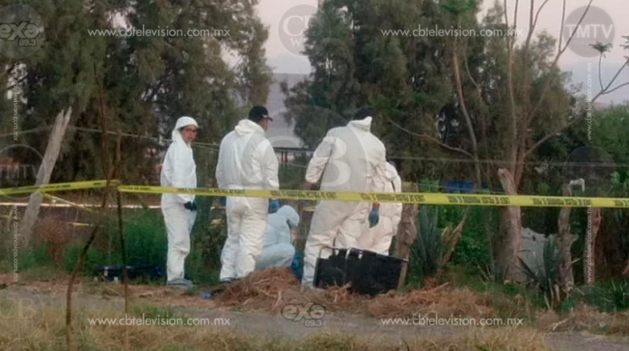 Investigan asesinato de un hombre en Téjaro