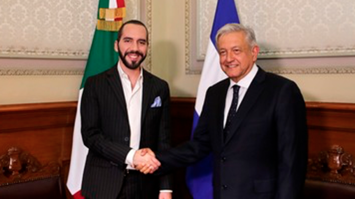 López Obrador recibe visita de su homólogo electo de El Salvador, Nayib Bukele Ortez