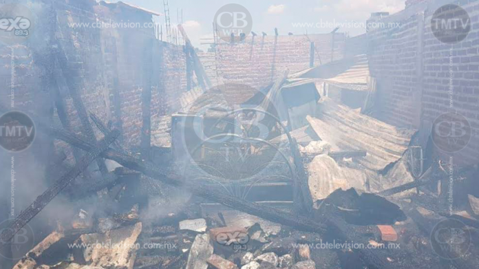 Arde vivienda en Zamora
