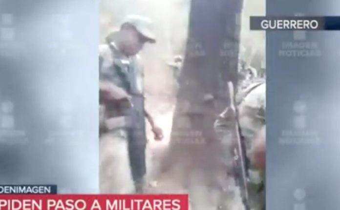 VIDEO: Niños armados bloquean el paso de militares a sembradíos de amapola