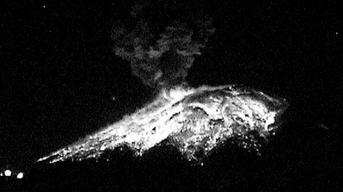 VIDEO: Alerta de Amarillo Fase 3, por explosiones del volcán Popocatépetl