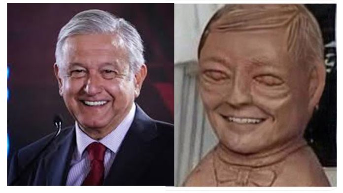 Escultor del busto de Benito Juárez ahora hará uno de AMLO