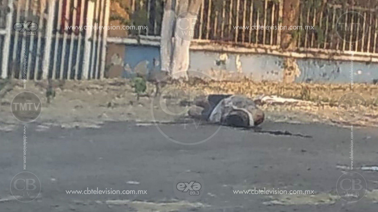 Localizan otro cadáver baleado sobre la carretera Buenavista-Apatzingán