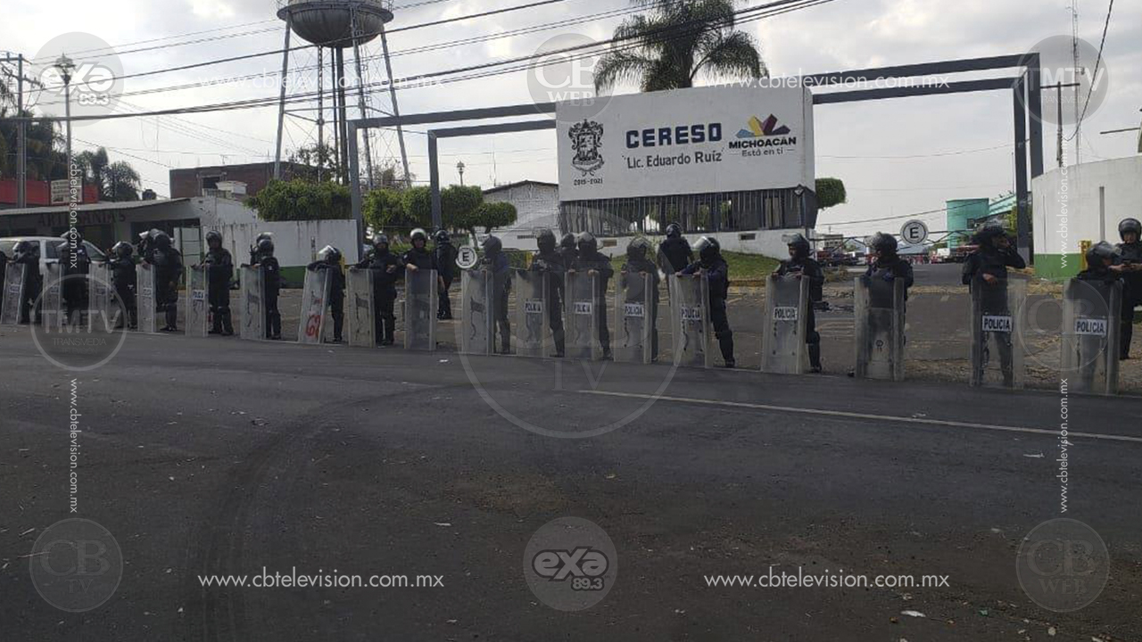 Protestan familiares de comuneros arrestados el pasado noviembre en Nahuatzen