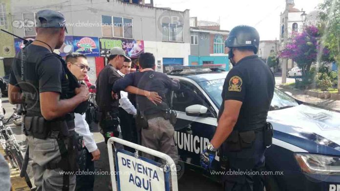 A plena luz del día intenta asaltar a peatón cerca del centro de Morelia 
