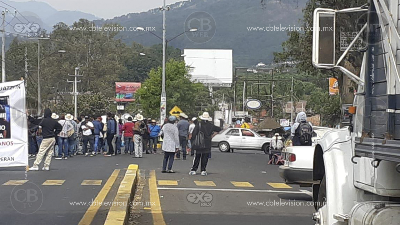Protestan familiares de comuneros arrestados el pasado noviembre en Nahuatzen