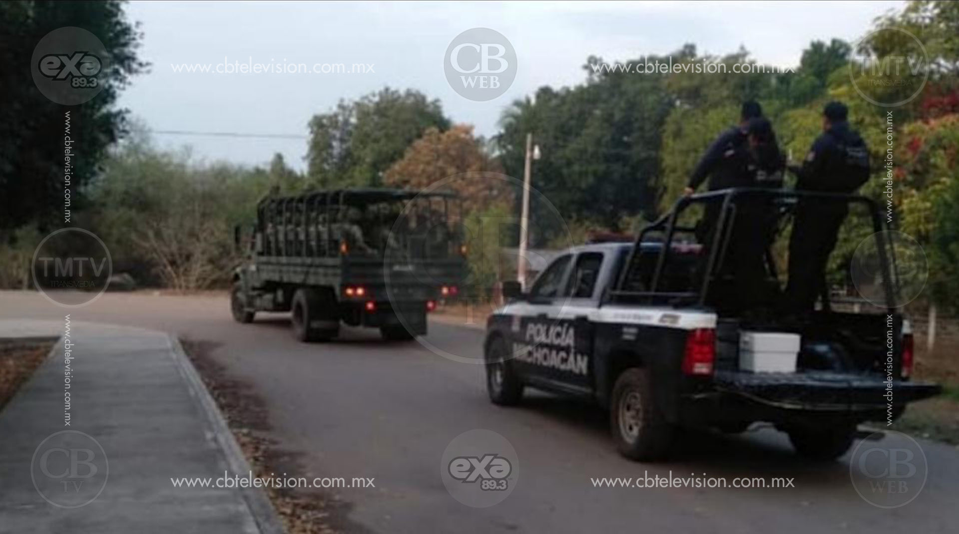 Decomisan armas de fuego y liberan a personas plagiados