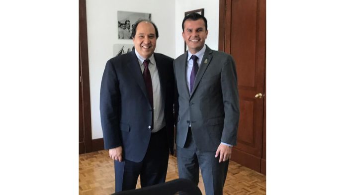 Se reúne Juan Manzo con Lázaro Cárdenas Batel para definir agenda de trabajo con Gobierno de México