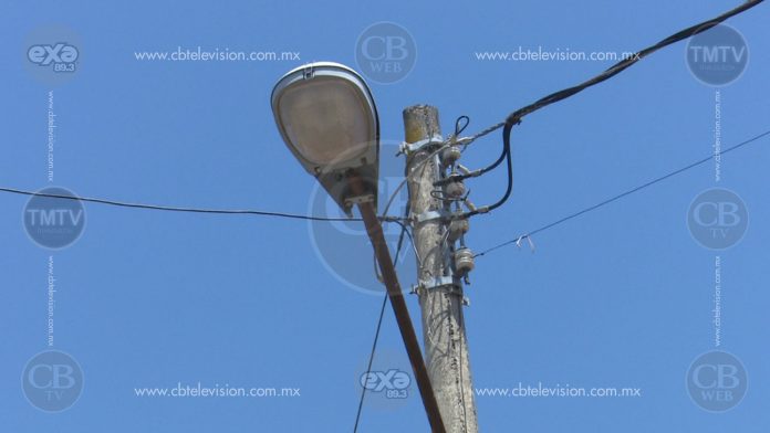 Inútil el alumbrado público de Col Vasco de Quiroga, autoridades hacen caso omiso: Vecina