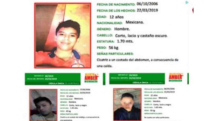 Desaparecen en Jacona tres niños mientras se dirigían a la escuela