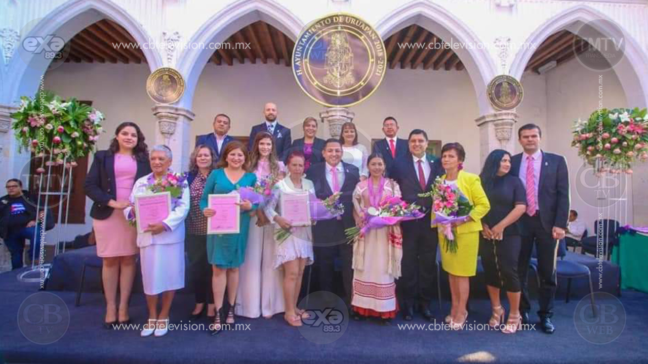 Cantante Uruapense recibió la Presea Huarhiti Janguarhiti 2019