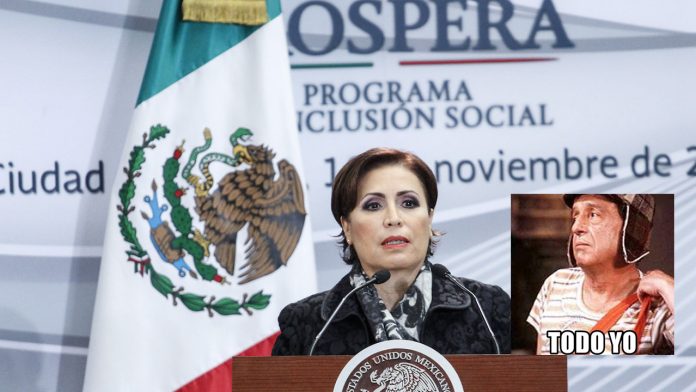 “Todo Yo” dice Rosario Robles ante otra acusación por corrupción