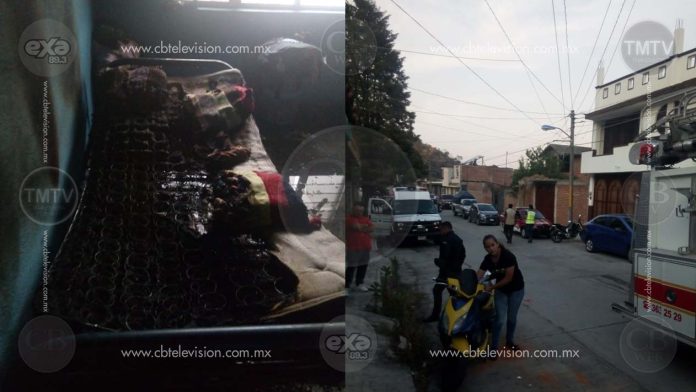 Cinco niños son rescatados de un incendio, estaban encerrados en su casa, uno sufrió graves quemaduras 
