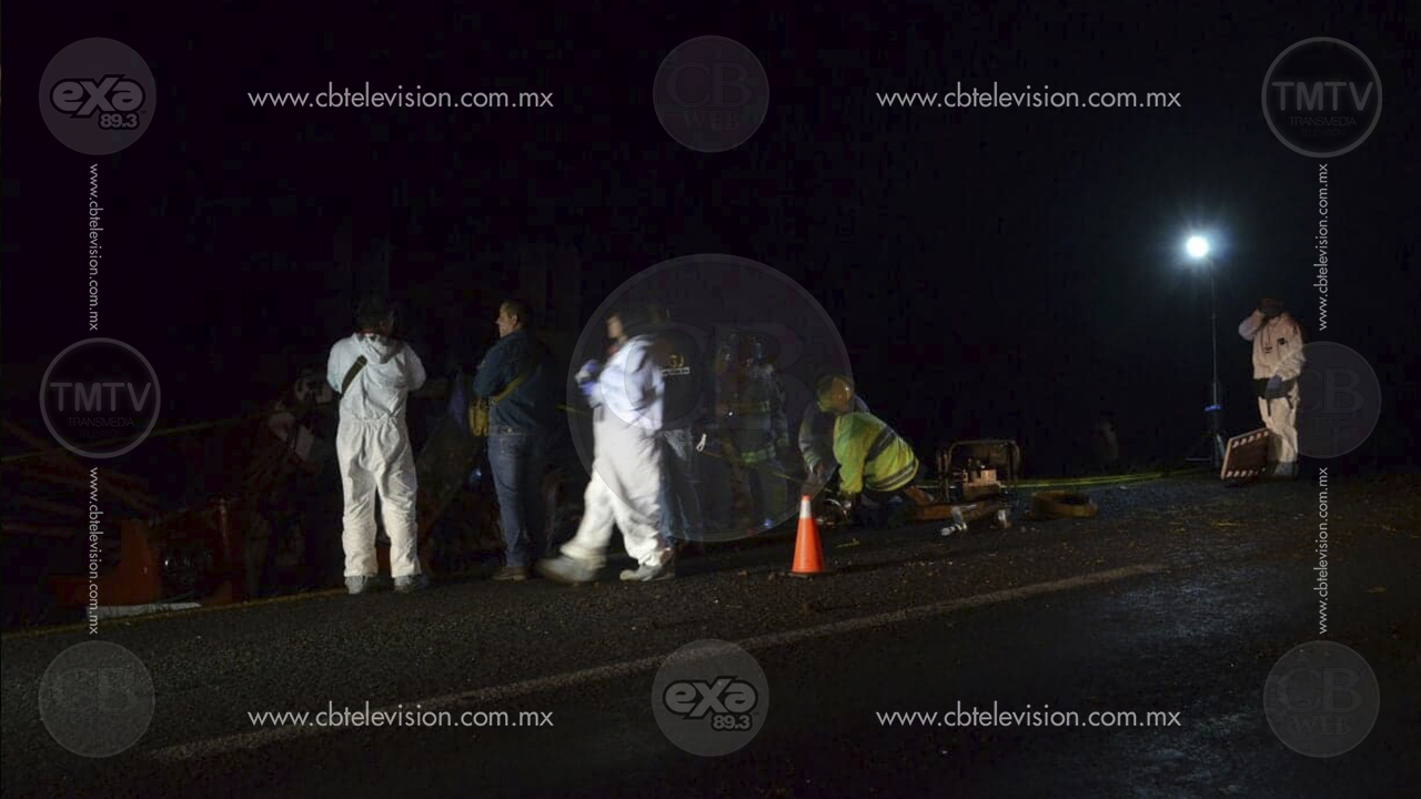 Seis muertos y al menos 2 lesionados en volcadura sobre la carretera Yurécuaro-La Piedad Seis muertos y al menos 2 lesionados en volcadura sobre la carretera Yurécuaro-La Piedad