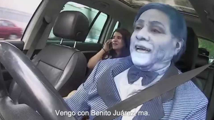 Conductores de Uber se disfrazan de billetes... ¿Por qué?