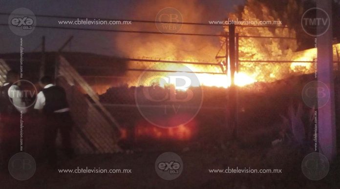 Una vez más se incendia bodega en Ciudad Industrial