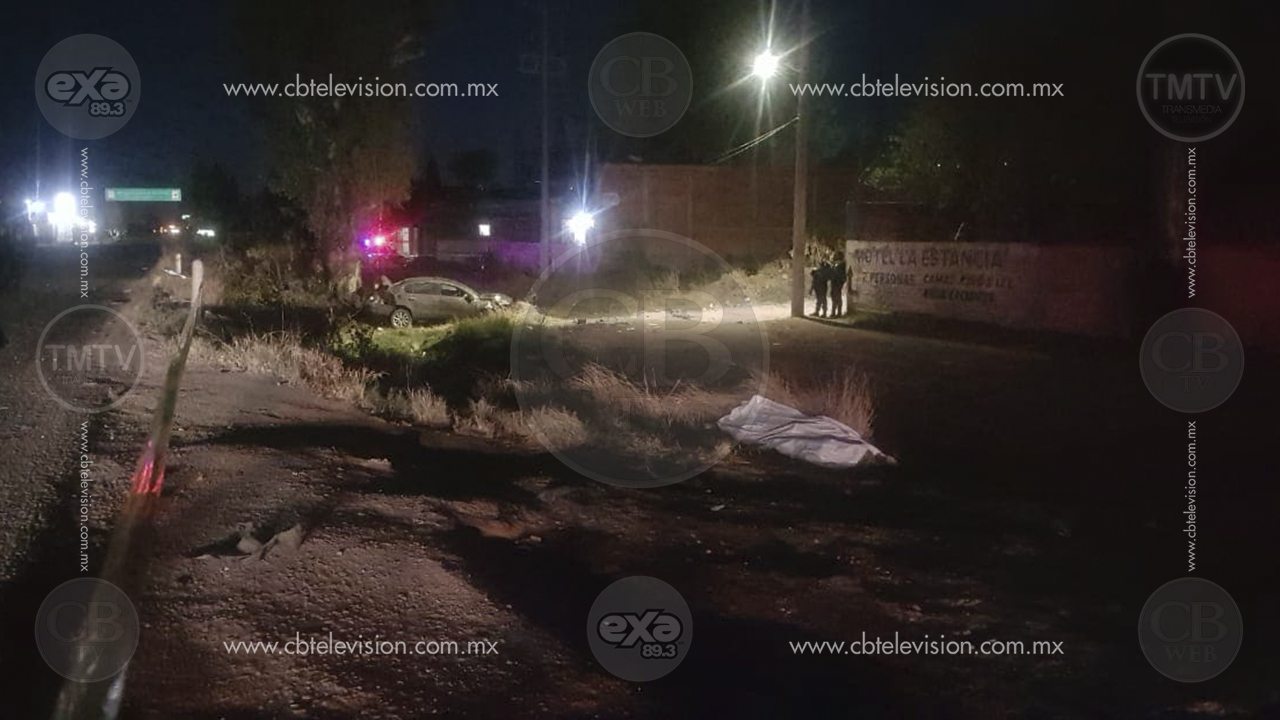 Aparatoso choque le quita la vida a joven motociclista en la Jacona – Jiquilpan