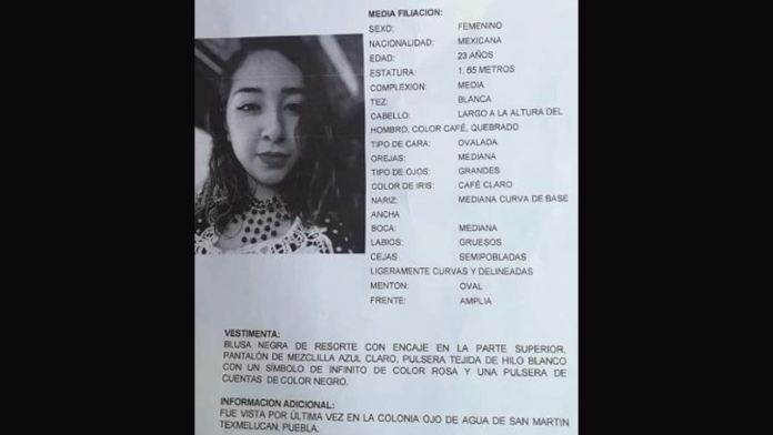Desapareció tras salir con un amigo; a él lo encontraron decapitado