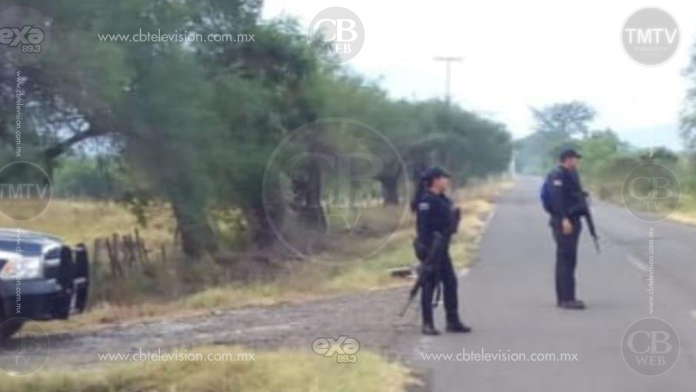 Hallan cadáver baleado, a lado de una pistola de juguete