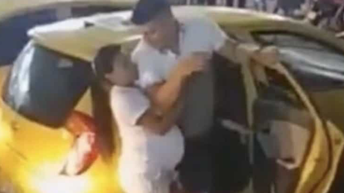 VIDEO: Embarazada encuentra a su novio con otra y el drama se hace viral