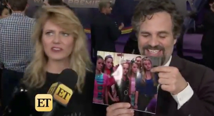 Mark Ruffalo se acaba de enterar que “Capitana Marvel” actuó en “Si Yo Tuviera 30”
