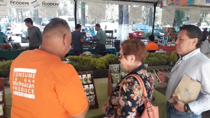 Inauguran 46 Bazar CODEMI, Consume lo que Michoacán Produce
