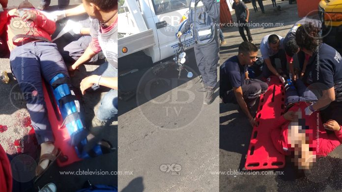 Accidente vehicular deja una pareja de jóvenes heridos en Zitácuaro 