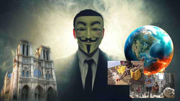 “Prioridades equivocadas” dice Anonymous por las millonarias donaciones que se han recibido para Notre Dame